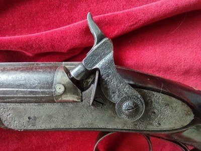JOSEPH MANTON & SONS 15 BORE S X S PERCUSSION SHOTGUN - Image 8 of 15