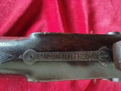 JOSEPH MANTON & SONS 15 BORE S X S PERCUSSION SHOTGUN - Image 10 of 15