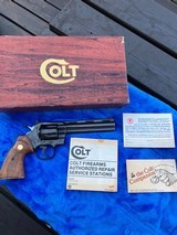 Colt Python 357 New Old Stock 6 inch Blue - 8 of 8