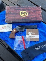 Colt Python New Old Stock 6 inch Blue - 9 of 9