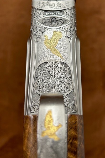 Caesar Guerini Invictus VII Sporting Gold Adjustable Comb 12GA 32