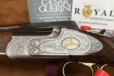 Caesar Guerini Invictus V Sporting Gold Adjustable Comb 12GA 32