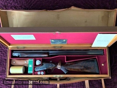 J. Purdey
Sons 12Ga O/U - Best Grade Sidelock 30 inch Barrels, Cased