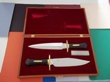 William P. Bagwell Magnificent cased Gambler's Bowie & Dagger (1969) rare 