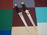 Jean Tanazacq The Dean of French Knifemakers Extremely Scarce set of two 