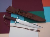 Jean Tanazacq The Dean of French Knifemakers RAMBO 1 Vintage Model Mint Condition Extremely Rare November 30, 1985 Production