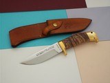 Jean Tanazacq The Dean of French Knifemakers Vintage Tronçay 4 February1981 Production Stabilized Wood Handle Brass Hardware - 3 of 5