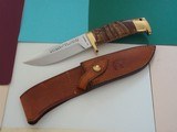 Jean Tanazacq The Dean of French Knifemakers Vintage Tronçay 4 February1981 Production Stabilized Wood Handle Brass Hardware