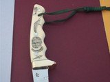 Jean Tanazacq The Dean of French Knifemakers Vintage Prototype FOREST Ivory Handle 