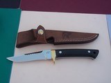 Jean Tanazacq The Dean of French Knifemakers Vintage Scarce Rieze II Prototype Sawteeth April 18, 1988 - 2 of 3