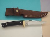 Jean Tanazacq The Dean of French Knifemakers Vintage Scarce Rieze II Prototype Sawteeth April 18, 1988 - 1 of 3