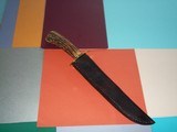 Bill Bagwell exceedingly scarce and massive "Riverboat Bowie" Made in June 1985, Marietta, Texas - 3 of 10