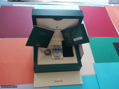 Rolex Men's Sea-Dweller DEEPSEA (James Cameron September 2021 Edition) Stainless Steel 44mm Deep Blue Dot Dial Watch Reference #:126660R