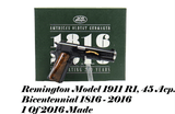 Remington 1911 R1 45ACP 200 Year Bicentennial Edition New In Box - 1 of 10