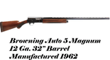 Browning A5 Magnum 12 Gauge Semi Auto Mfg. 1962 - 1 of 9