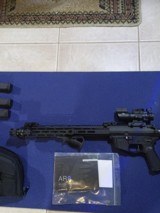 UNFIRED Wilson Combat Glock AR-9G Carbine / Aim Sports RECON 4X32mm Scope w Fiber Optic BUIS & Tri Color Mil Dot Ret / ProMag 50rd drum / 3 - 30rd mag - 11 of 15