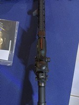 UNFIRED Wilson Combat Glock AR-9G Carbine / Aim Sports RECON 4X32mm Scope w Fiber Optic BUIS & Tri Color Mil Dot Ret / ProMag 50rd drum / 3 - 30rd mag - 8 of 15