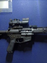 UNFIRED Wilson Combat Glock AR-9G Carbine / Aim Sports RECON 4X32mm Scope w Fiber Optic BUIS & Tri Color Mil Dot Ret / ProMag 50rd drum / 3 - 30rd mag - 12 of 15