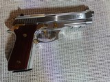 Taurus PT 92 AFS, 9mm Stainless Gold & Rosewood 17+1, 1 extra 18rd mag - 4 of 12