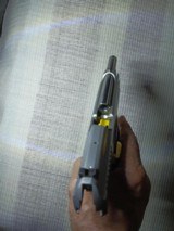 Taurus PT 92 AFS, 9mm Stainless Gold & Rosewood 17+1, 1 extra 18rd mag - 10 of 12