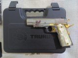 STAINLESS & GOLD w PEARL GRIPS - Taurus PT 1911 AR .45ACP *6*Mags, 1-Double Mag Holder - 15 of 15