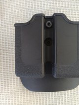 Tactical SWAT Paddle Holster For 1911 w Rail Rotate Gun/Pistol Holster and Double Mag Holder - 4 of 5