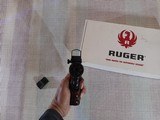 Ruger Mark III w Red Dot Sight - *ALTAMONT* Ultima Target Super Rosewood Checkered Grips - Tactical Solutions Compensator - 10 of 15
