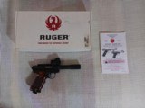 Ruger Mark III w Red Dot Sight - *ALTAMONT* Ultima Target Super Rosewood Checkered Grips - Tactical Solutions Compensator - 2 of 15