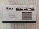 AIM SPORTS 4X32 TRI ILLUMINATED SCOPE W/FIBER OPTIC SIGHT MIL-DOT RETICLE - 4 of 14