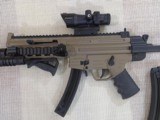 GSG GERMAN SPORTS GUNS GSG-16 .22 LR HV *TAN* w Barska 1x30mm M16 Sight - 4 of 12