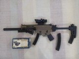 GSG GERMAN SPORTS GUNS GSG-16 .22 LR HV *TAN* w Barska 1x30mm M16 Sight - 1 of 12