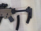 GSG GERMAN SPORTS GUNS GSG-16 .22 LR HV *TAN* w Barska 1x30mm M16 Sight - 5 of 12