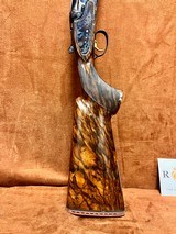 Beretta SO5 32” Spectacular Color Case Hardened receiver exhibition grade stock - 8 of 12
