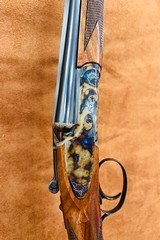 Webley & Scott Imperial Small frame 410 28" With gorgeous upgraded wood and Color Case Hardened finish!!! - 4 of 16