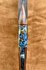 Webley & Scott Imperial Small frame 410 28" With gorgeous upgraded wood and Color Case Hardened finish!!! - 5 of 16