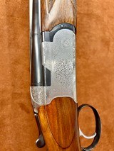 Beretta 57E 12ga. 28" Spectacular engravings and gorgeous wood! - 4 of 12