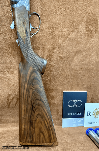 Beretta 486 Deep Scroll Side by Side 12ga 30