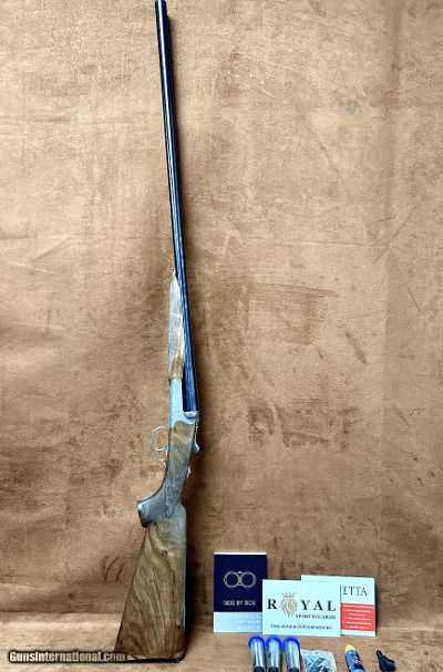 Beretta 486 Deep Scroll Side by Side 12ga 30