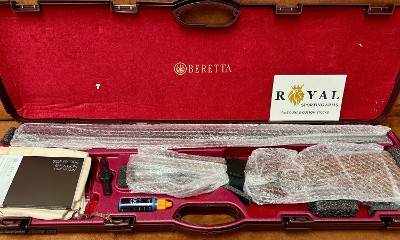 Beretta 486 Deep Scroll Showroom Model Discounted Remains unfired 20GA 30