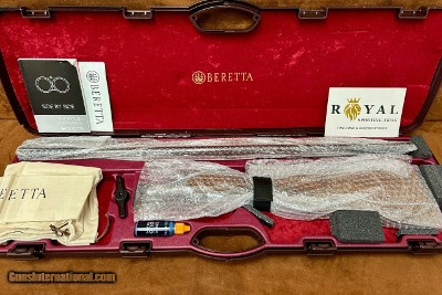 Beretta 486 Deep Scroll English Stock 20GA 30