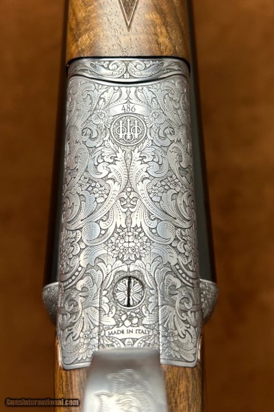 Beretta 486 Deep Scroll English Stock 20GA 30