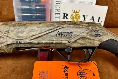 Beretta AX800 Suprema Mossy Oak Bottom Land 12GA 28