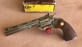 COLT DIAMONDBACK .22LR 6” NICKEL - 1 of 15
