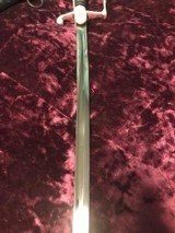 RARE WW2 German WKC Justice Official Eagle head Sword - 6 of 13