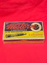 1 Full Box Western 32-40 Winchester Bullseye 165 Grain in Sealed Box - 1 of 2