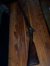 E. POWELL & SONS, 12 gauge, DOUBLE BARREL SHOTGUN WITH ORIGINAL RAMROD - 3 of 15