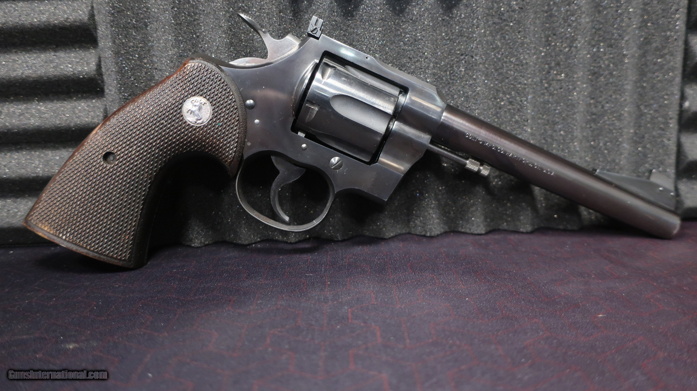 Colt Officer Model Match 38 Spl. 6 in barrel with Colt letter