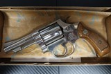 Smith & Wesson Model 36 Nickel with Original box and Papers - 1 of 12