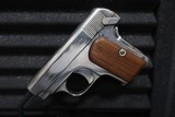 Colt M1908 Hammerless Pistol Manufactured 1913