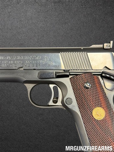 1974 Colt Gold Cup National Match Series in .45 ACP - Image 4 of 7